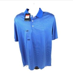 Nike Mens Large Short Sleeve Multi Color Striped